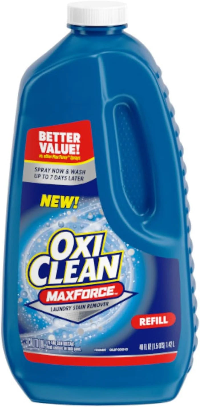 OxiClean Max Force Laundry Stain Fighter Refill, 48 fl oz (Pack of 2) Secondary image