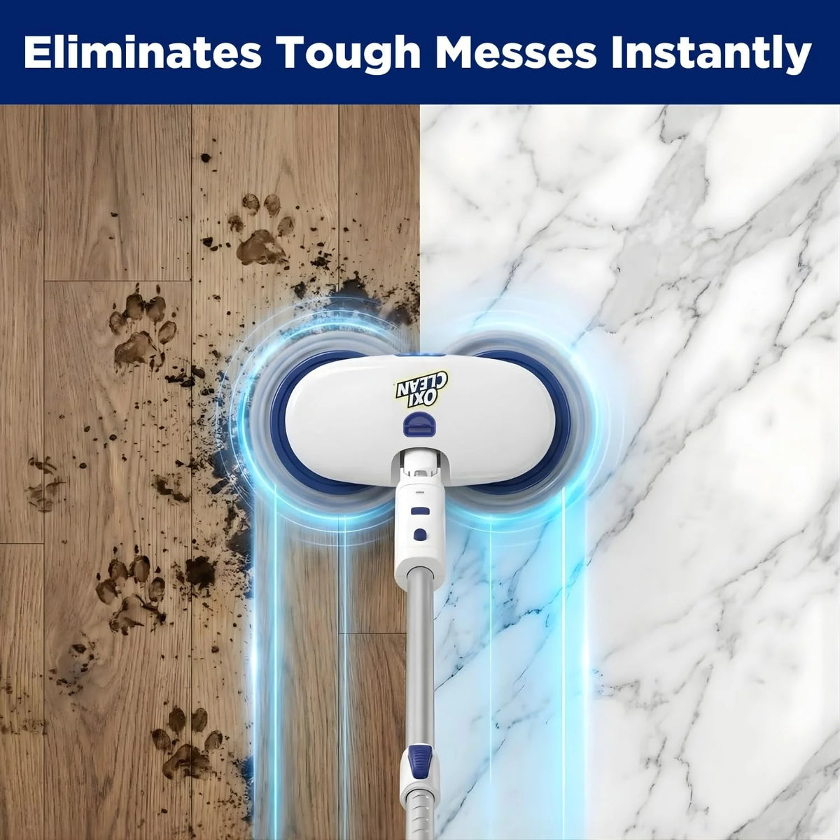 OxiClean Cordless Electric Mop - Power Rotating Spin Mop for Floor Cleaning