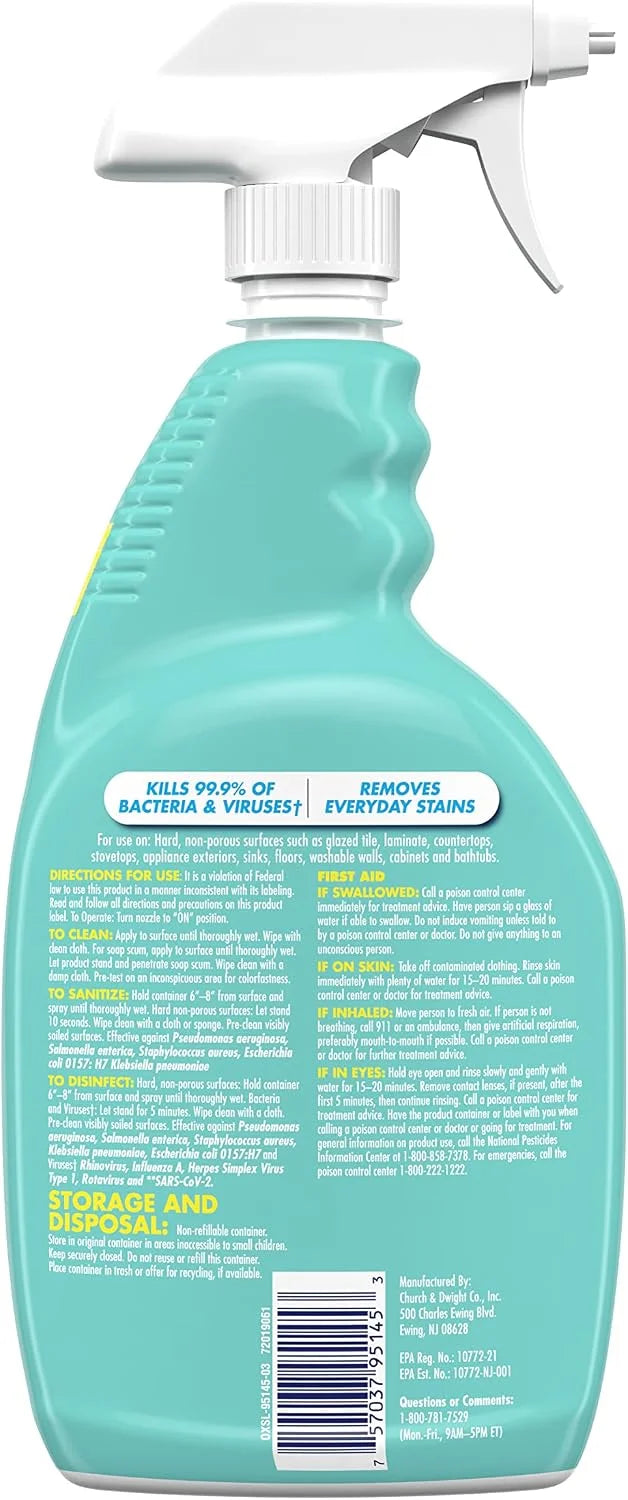 OxiClean Daily Clean Multi-Purpose Disinfectant, 30 oz (Pack of 2) Secondary image